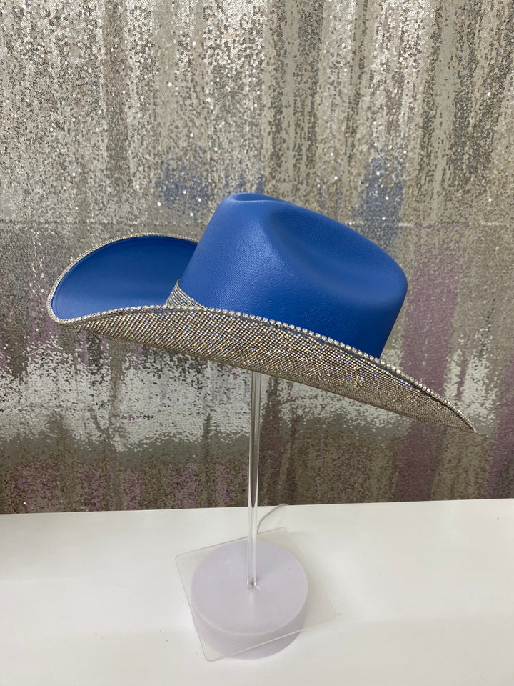 Custom Rhinestone Cowboy Hats & Denim Cowboy Hats – Rhinestone Cowgirl