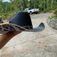 Underneath brim ONLY rhinestoned - as featured in Elle King's music video