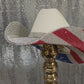 The "America" Hat on Sand Squared Styled Hat