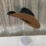 Black and Gold Hat