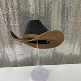 Black and Gold Hat