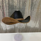 Black and gold hat