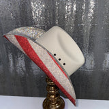 The "America" Hat on Sand Squared Styled Hat