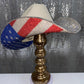 The "America" Hat on Sand Squared Styled Hat